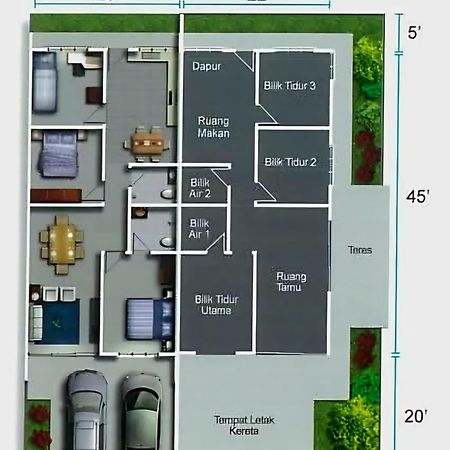 M2H Homestay Kuantan Dış mekan fotoğraf